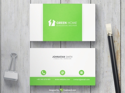 Green Home Business Card